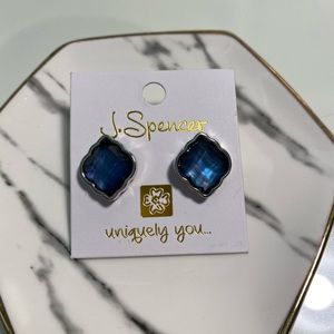 Blue Fashion Earrings